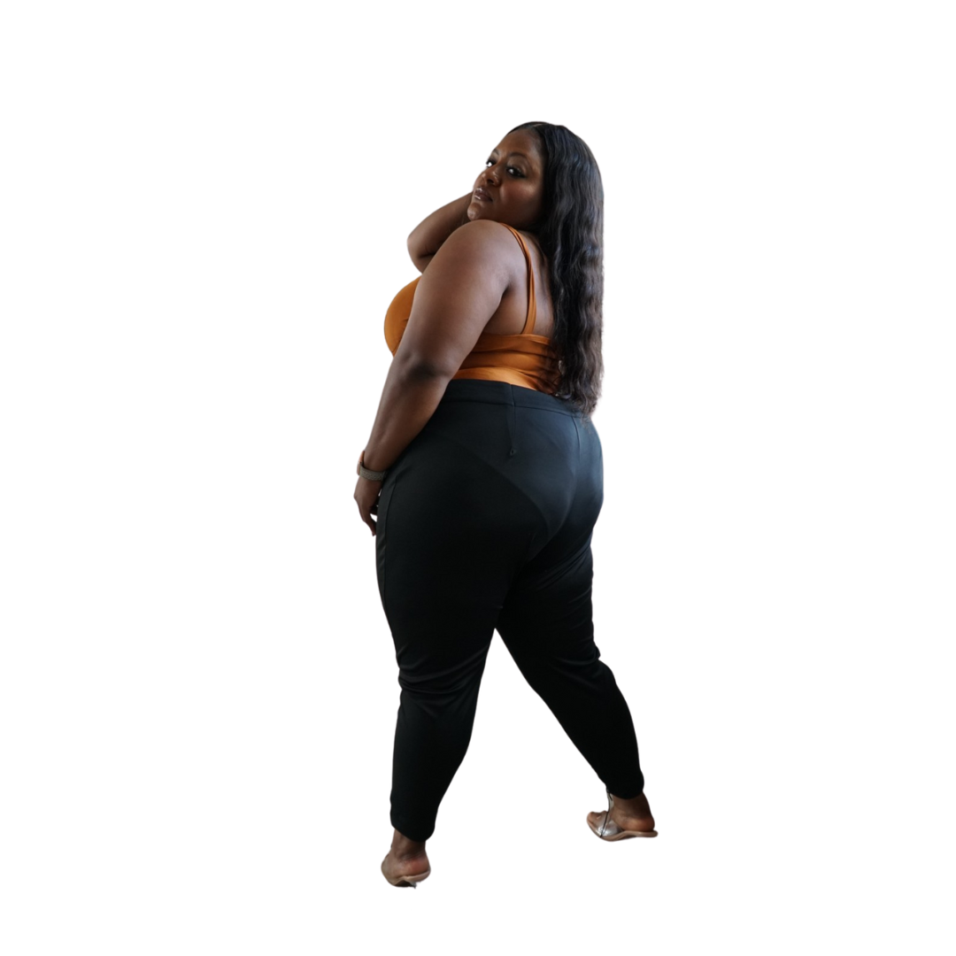 Laced Up Leggings| Plus Size Trousers